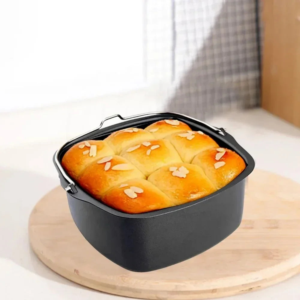 Air Fryer Antihaft-Kuchen Backblech Korb – Perfekte Kuchen in Ihrer Heißluftfritteuse