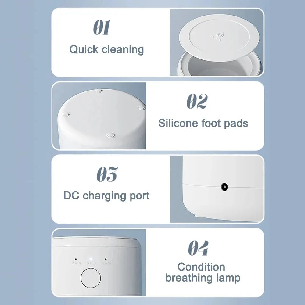 Ultraschall Zahnspangen Reiniger 50 kHz USB