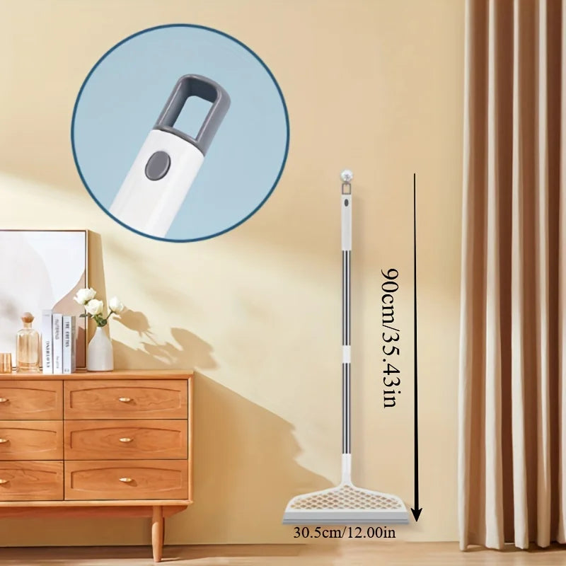 Magic Broom – Der smarte Besen mit abnehmbarem Kopf & doppelseitigem Silikon-Abzieher