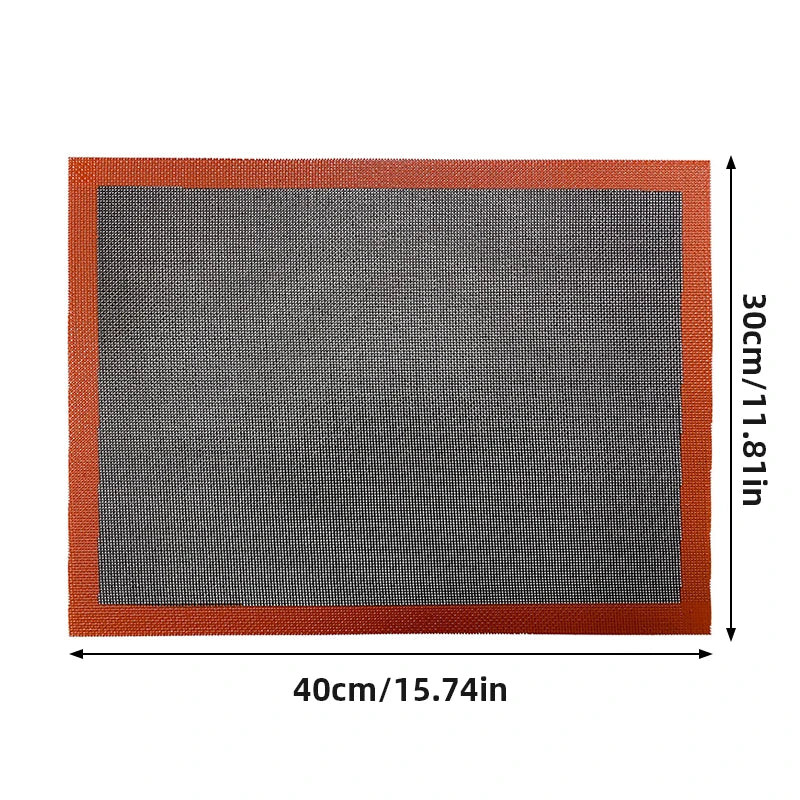 Silikon Grill- & Backmatte 30x40cm – Hitzebeständig, vielseitig & leicht zu reinigen