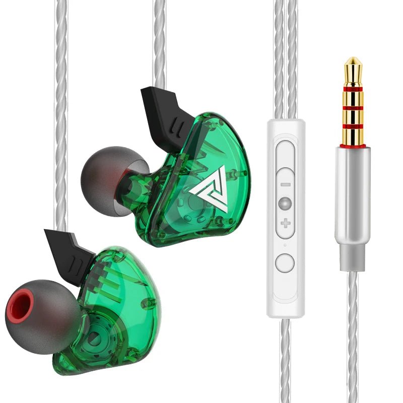 QKZ - AK6 In - Ear - Kopfhörer mit aktiver Geräuschunterdrückung und sattem Sound - HomiZen