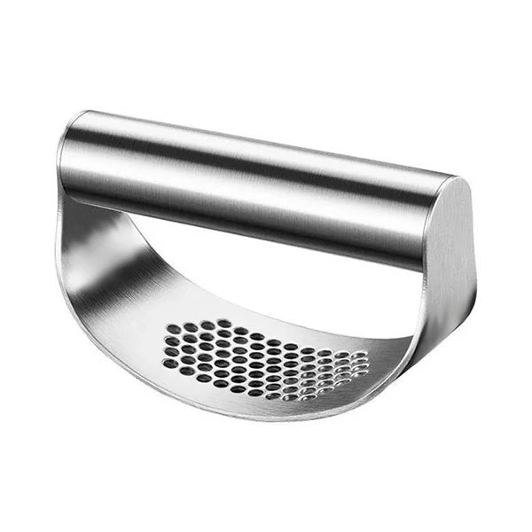 Edelstahl Knoblauchpresse – Robust, Ergonomisch & Leicht zu Reinigen