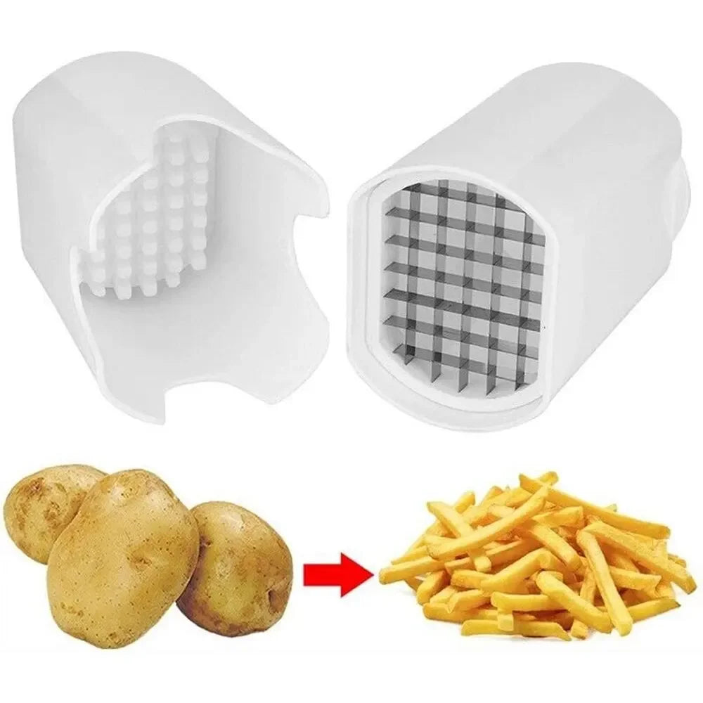 Kartoffelschneider aus Edelstahl – Schnelles & Sicheres Schneiden von Gemüse & Pommes