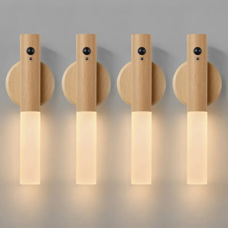 Smart Motion Sensor Nachtlicht LED – Wiederaufladbare, Magnetische Wandleuchte für Ihr Zuhause