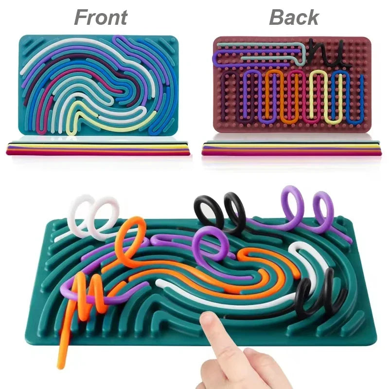 Sensory Activity Board for Children – Playfully Promote the Senses and Motor Skills