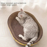 Katzen - Kratzpad aus Wellpappe – Krallenpflege & Spielspaß in einem - HomiZen