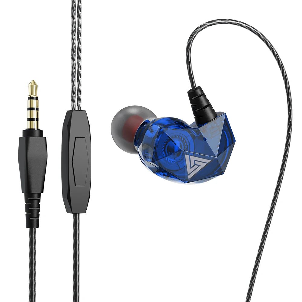 QKZ - AK6 In - Ear - Kopfhörer mit aktiver Geräuschunterdrückung und sattem Sound - HomiZen