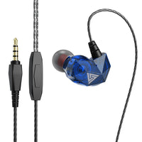 QKZ - AK6 In - Ear - Kopfhörer mit aktiver Geräuschunterdrückung und sattem Sound - HomiZen