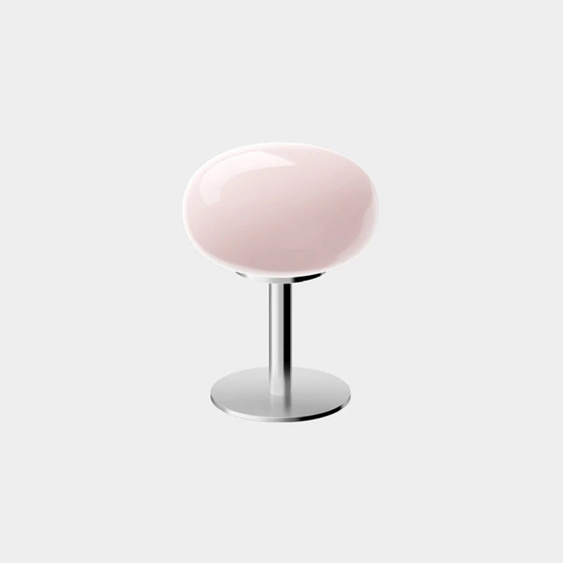Macaron Glas Tischlampe – Trikromatisches Licht für stilvolle Atmosphäre & augenschonendes Nachtlicht