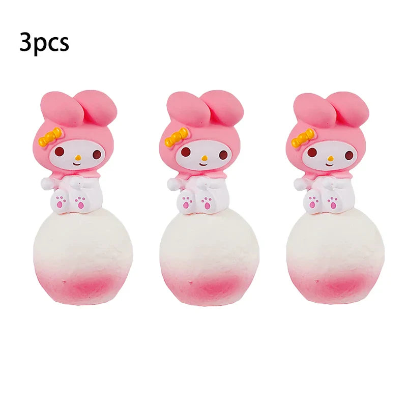 Anime Sanrio Nachtlicht – Hello Kitty, Kuromi, Cinnamoroll & My Melody | Kawaii Nachttischlampe für Kinder