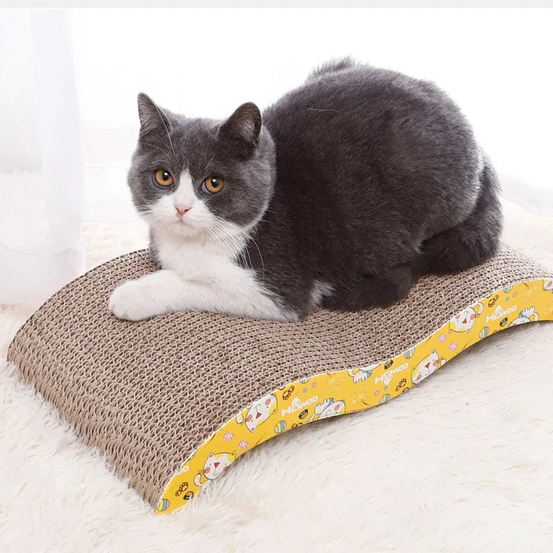 Katzenkratzbrett aus Wellpappe – Robust, Umweltfreundlich & Unwiderstehlich für Ihre Katze