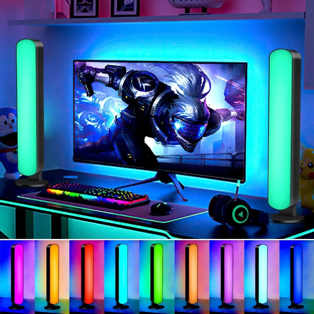 Smart LED Symphony Sound Control Pickup Licht – RGB Musik Rhythmus Lampe mit App-Steuerung für TV, PC & Gaming-Setup
