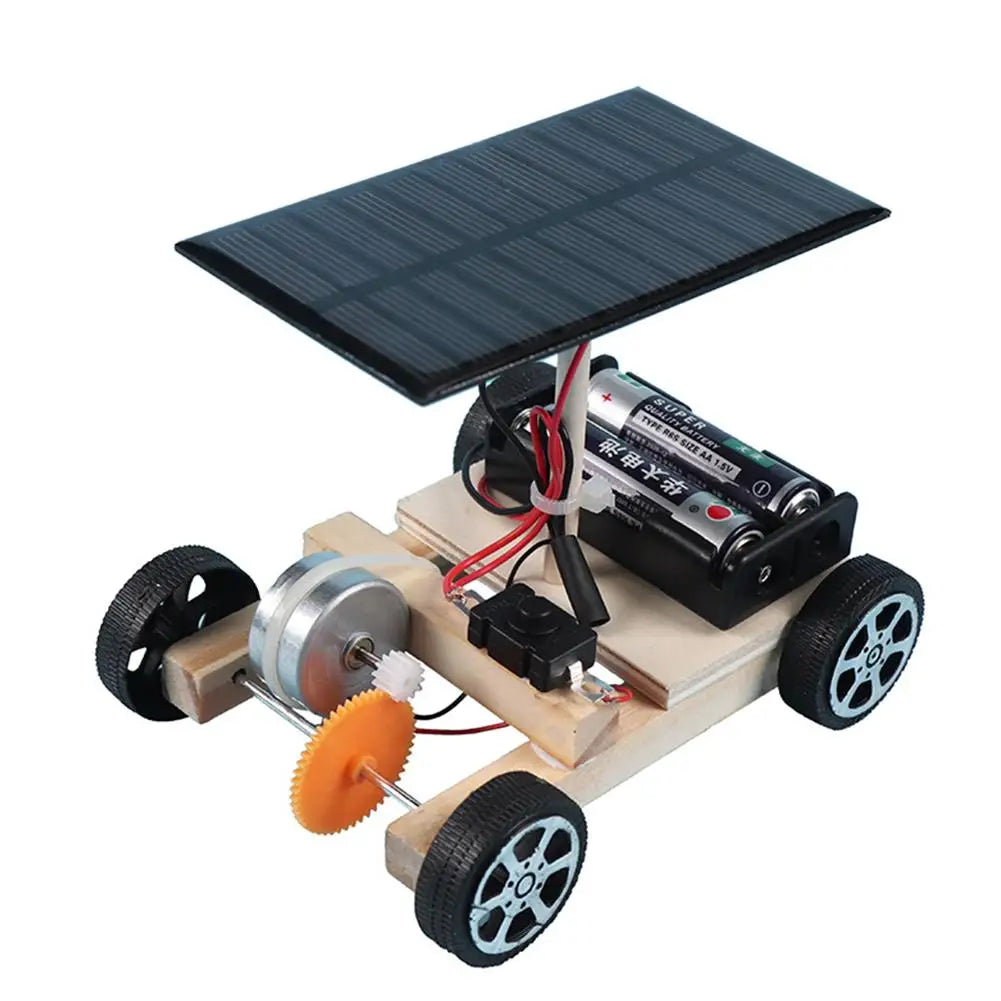 Solarauto DIY-Bausatz – Kreatives Lernspielzeug für Kinder ab 6 Jahren | Technik, Umwelt & Spaß vereint