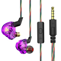 QKZ - AK6 In - Ear - Kopfhörer mit aktiver Geräuschunterdrückung und sattem Sound - HomiZen