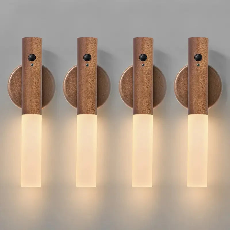 Smart Motion Sensor Nachtlicht LED – Wiederaufladbare, Magnetische Wandleuchte für Ihr Zuhause