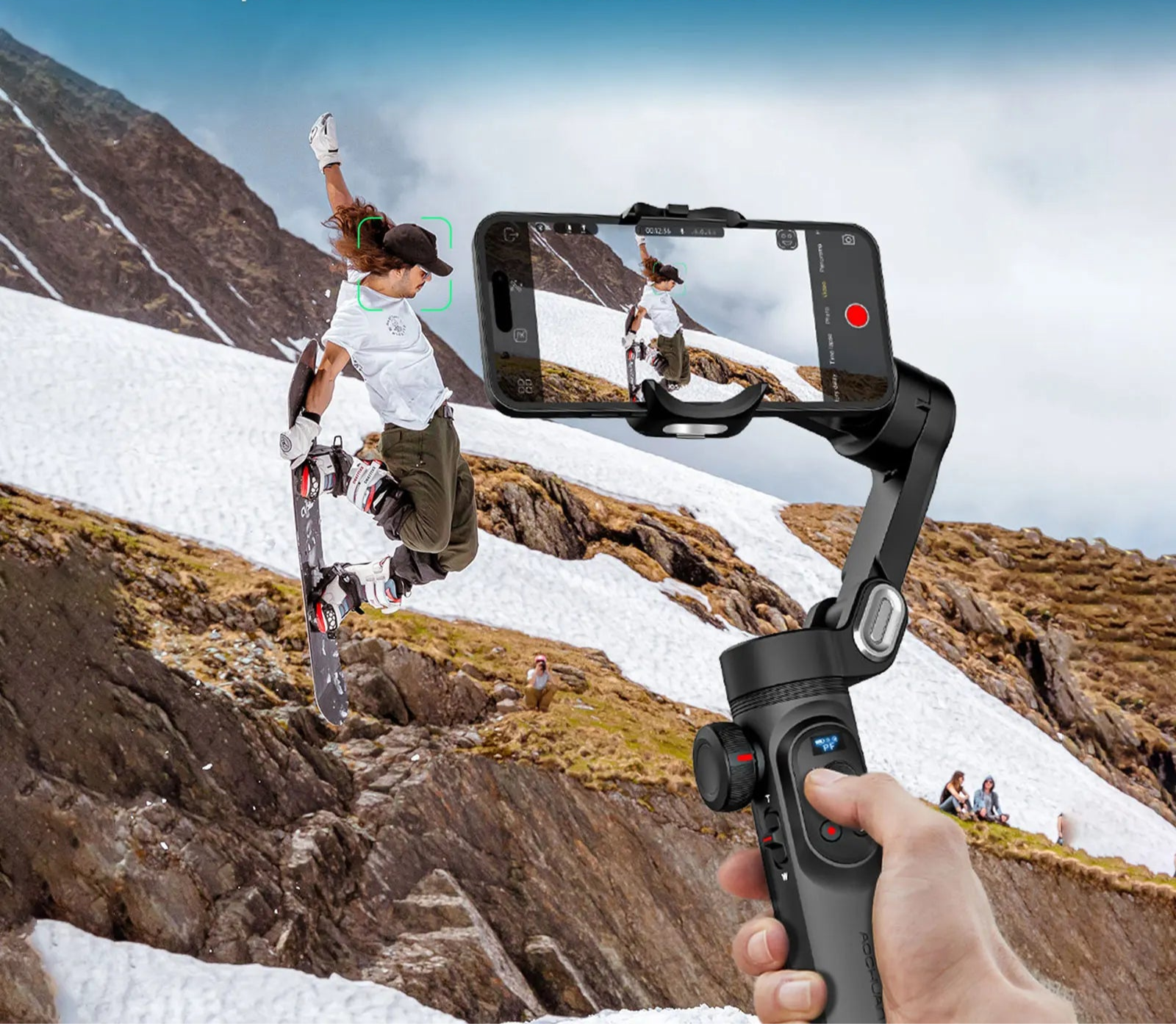 Smart XPro Smartphone 3-Achsen-Gimbal-Stabilisator – Profi-Videos mit Leichtigkeit aufnehmen