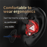 QKZ - AK6 In - Ear - Kopfhörer mit aktiver Geräuschunterdrückung und sattem Sound - HomiZen