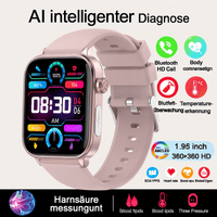 Intelligente Gesundheitsuhr mit Glukose - , Herzfrequenz - & Blutdruckmessung - HomiZen