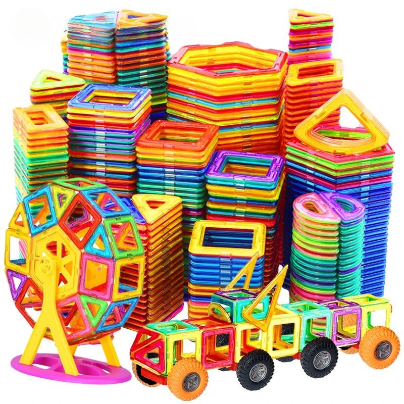 Magnete Spielzeug für Kinder – Große Magnetische Bausteine für Fantasie & Kreativität
