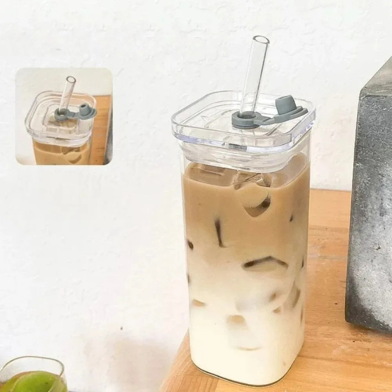 Kaffeetasse aus Glas 400 ml – Umweltfreundlich, stilvoll & vielseitig
