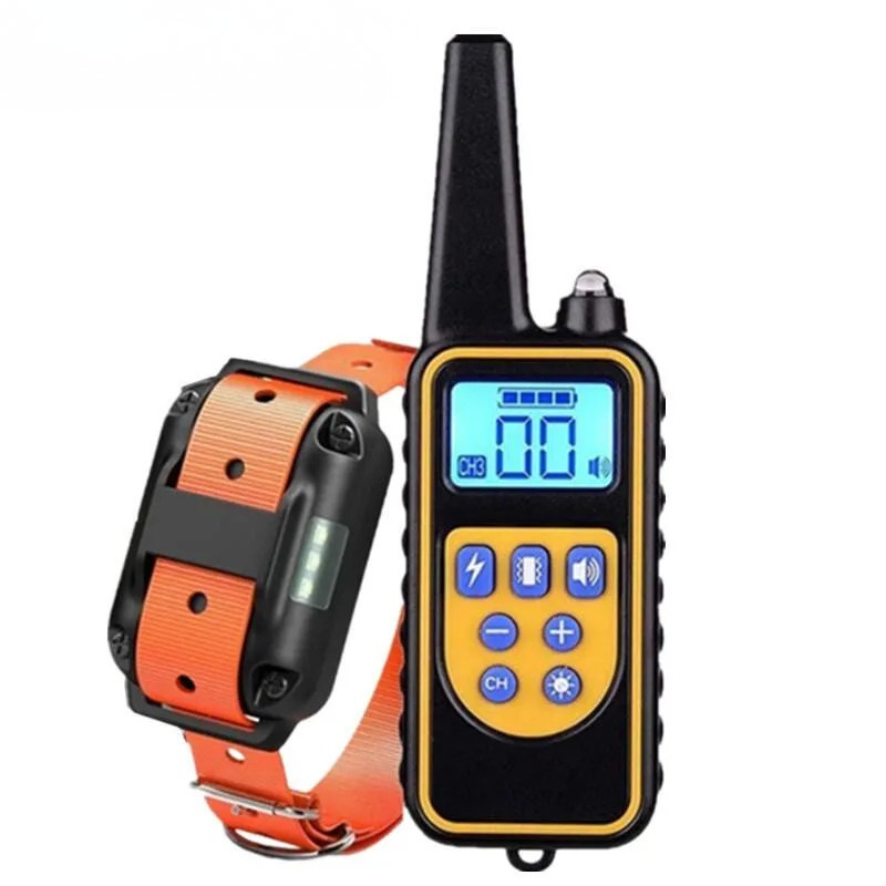 Elektrisches Hundetrainingshalsband – Wasserdicht, Wiederaufladbar & Mit LCD-Display