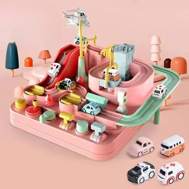 Track Car Adventure Game – Spannendes Auto-Abenteuer mit Lernfaktor für Kinder