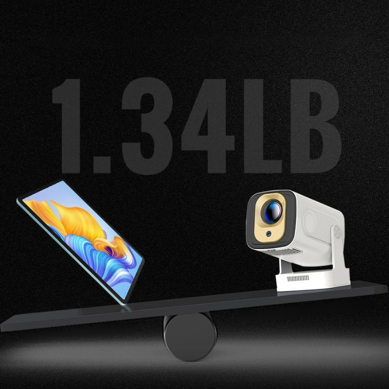 HY310 Mini-Projektor mit Autofokus | 4K Unterstützung, Native 1080P, 330 ANSI, Android 11 & 5W Lautsprecher