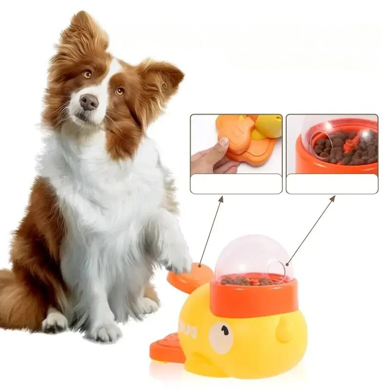 2-in-1 Interaktives Hundespielzeug & Automatischer Leckerli-Spender