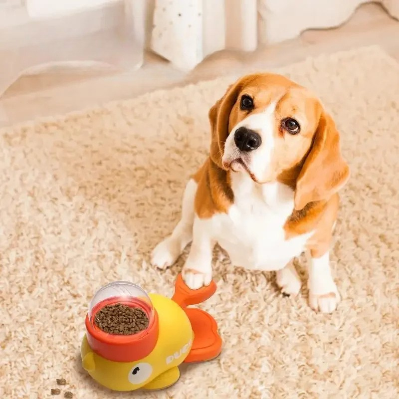 2-in-1 Interaktives Hundespielzeug & Automatischer Leckerli-Spender