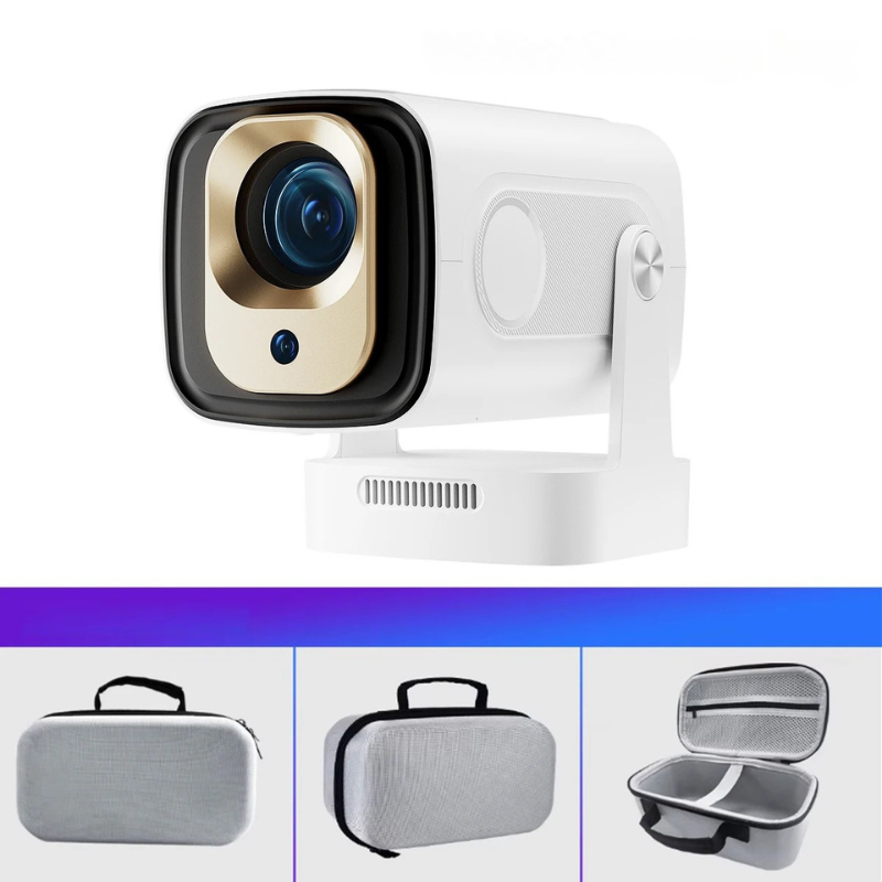 HY310 Mini-Projektor mit Autofokus | 4K Unterstützung, Native 1080P, 330 ANSI, Android 11 & 5W Lautsprecher