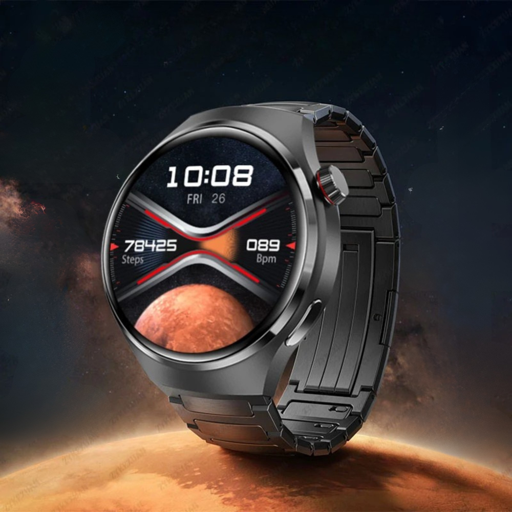 Smartwatch 2025 NFC Bluetooth Anruf GPS Wasserdicht