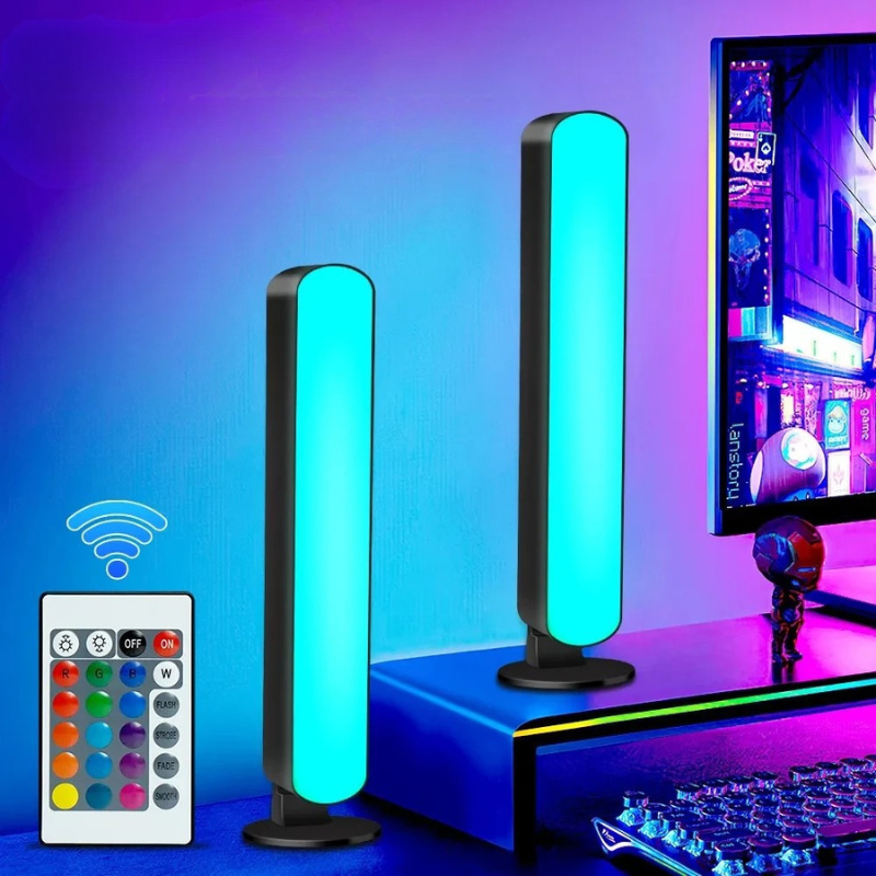 Smart LED Symphony Sound Control Pickup Licht – RGB Musik Rhythmus Lampe mit App-Steuerung für TV, PC & Gaming-Setup
