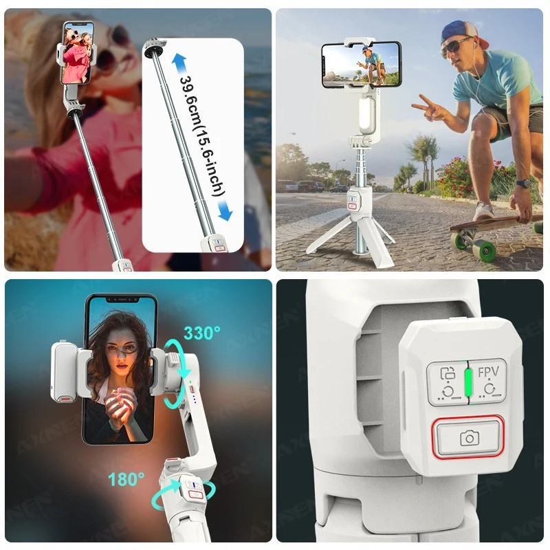 A10 Smartphone Handheld Gimbal – Stabile Videos, perfektes Licht & volle Kontrolle