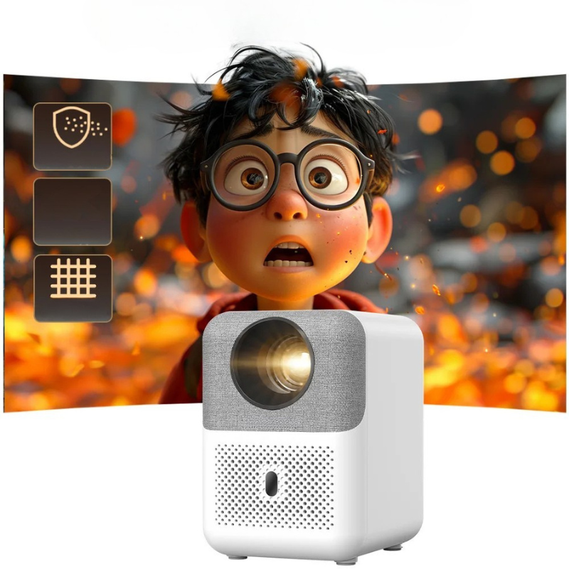 U4 Smart Mini Heimkino Projektor – 4K-Erlebnis im Taschenformat mit Android & WIFI