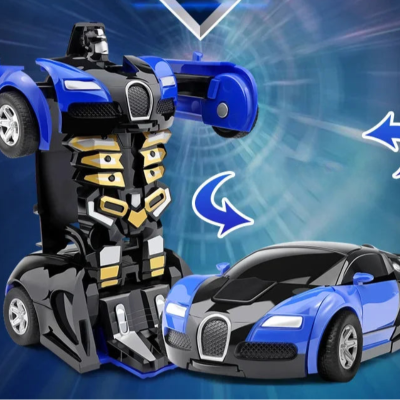 Transformierendes Spielzeugauto mit automatischer Kollisionsverformung – Interaktiver Spaß für Kinder
