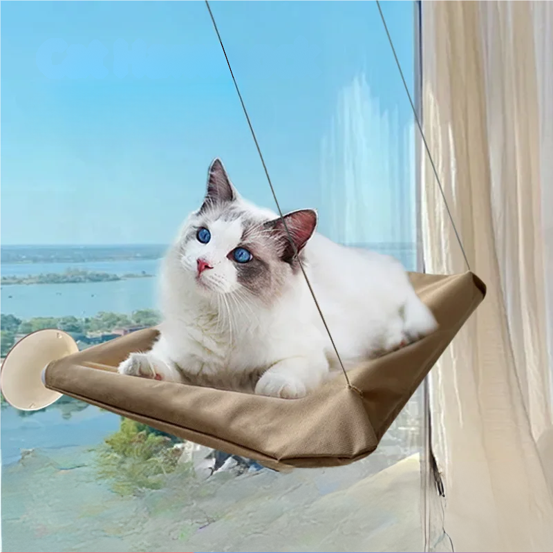 Fenster-Hängematte für Katzen – Komfortabler Sonnenplatz mit 20 kg Tragkraft
