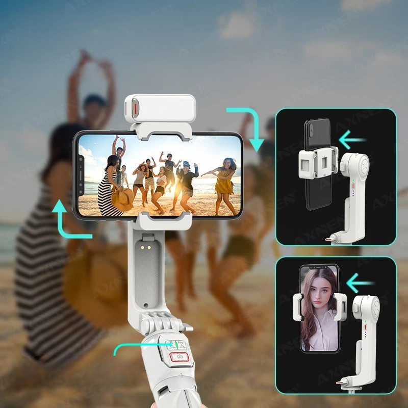 A10 Smartphone Handheld Gimbal – Stabile Videos, perfektes Licht & volle Kontrolle