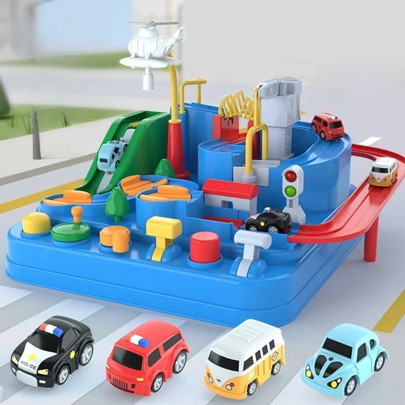 Track Car Adventure Game – Spannendes Auto-Abenteuer mit Lernfaktor für Kinder