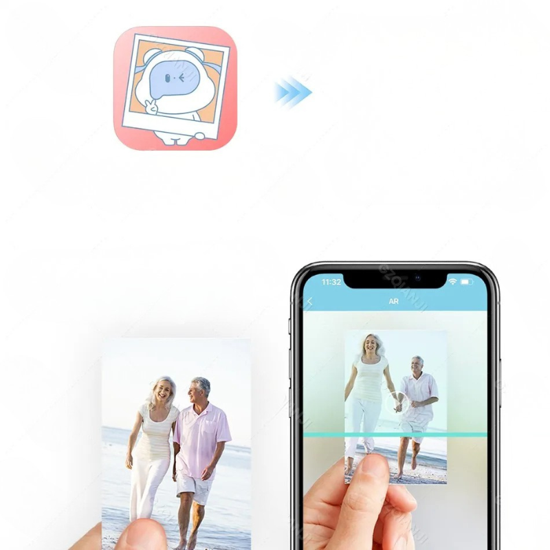 Tragbarer Mini-Taschendrucker MT53 – Ihr persönlicher Fotodrucker für unterwegs