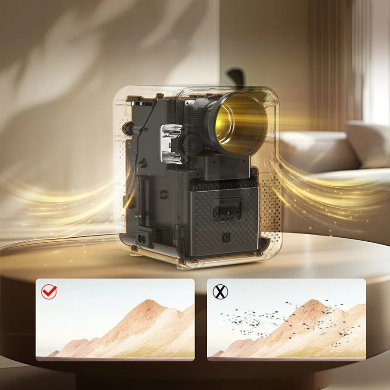 U4 Smart Mini Heimkino Projektor – 4K-Erlebnis im Taschenformat mit Android & WIFI