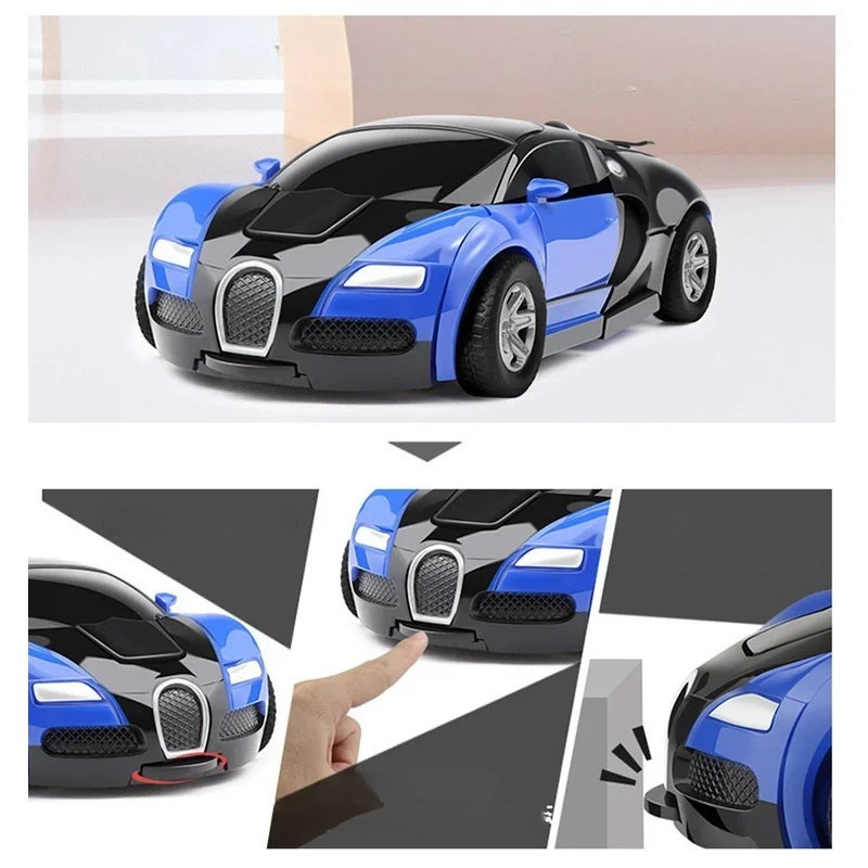 Transformierendes Spielzeugauto mit automatischer Kollisionsverformung – Interaktiver Spaß für Kinder