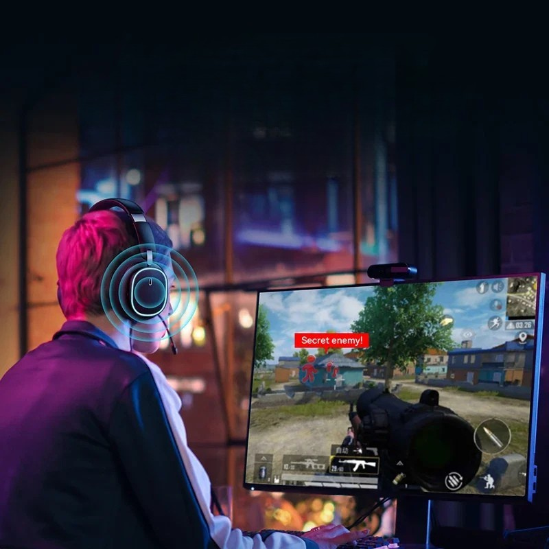 Gaming-Funkkopfhörer mit Mikrofon – Kabelloser Sound, der dein Spiel auf das nächste Level hebt