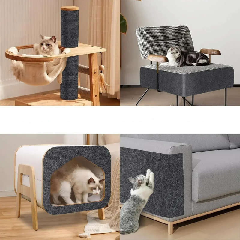 Katzen Kratzschutz Sofa – Stilvoller Schutz in 7 Farben | Selbstklebend & Zuschneidbar