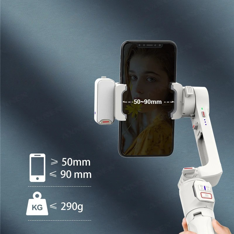 A10 Smartphone Handheld Gimbal – Stabile Videos, perfektes Licht & volle Kontrolle