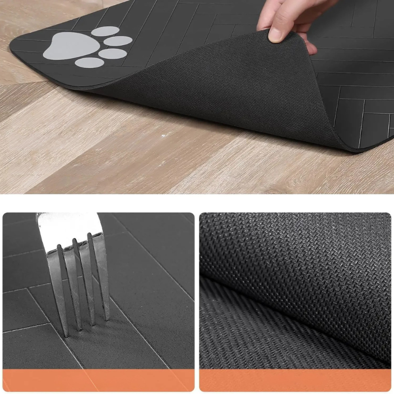 Pet Feeding Mat – Rutschfest, Wasserdicht & Supersaugfähig – Sauberkeit für jeden Fressplatz