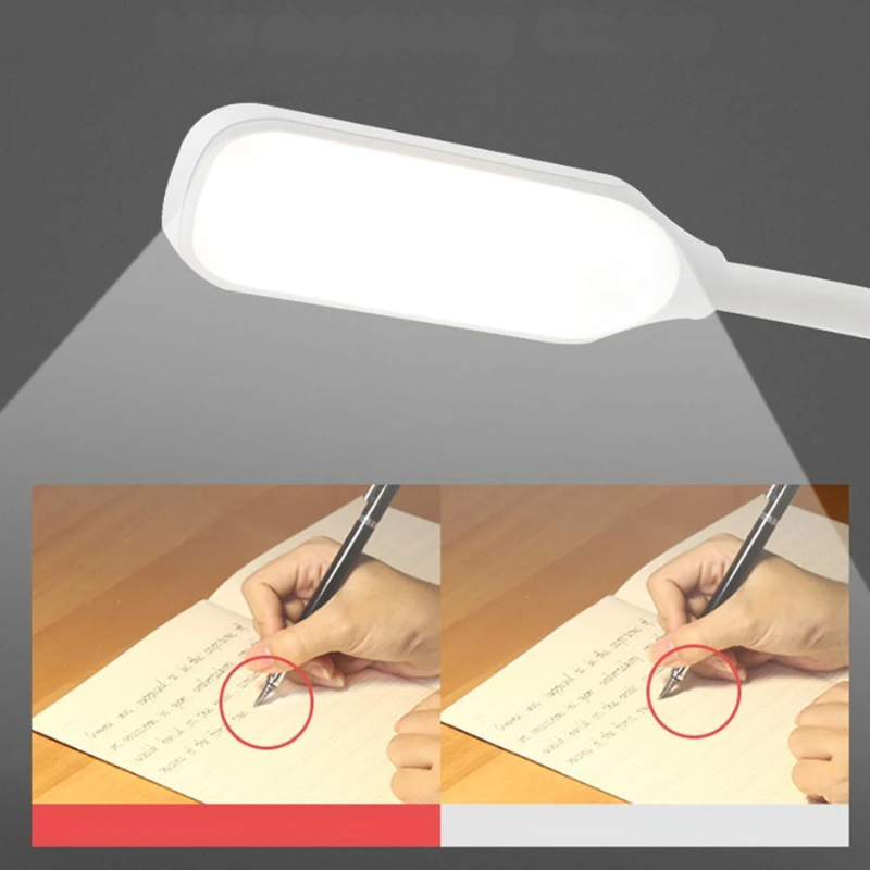 LED-Buchleuchte mit 3 Helligkeitsstufen – Wiederaufladbar, Flexibel & Augenschonend für Perfektes Lesen bei Nacht