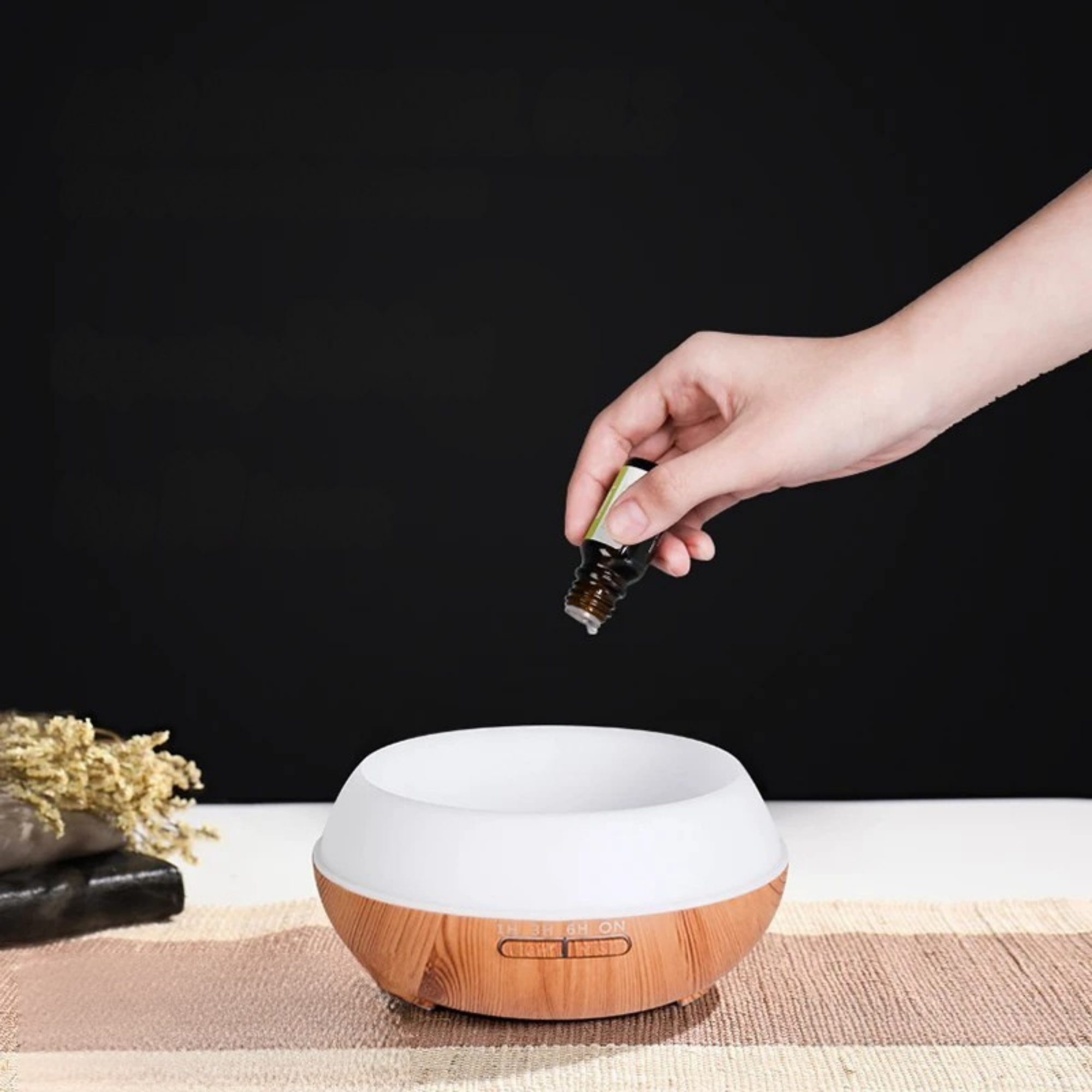 Hochwertiger 500-ml-Aromatherapie-Diffusor – Stilvolles Design & Entspannung auf Knopfdruck