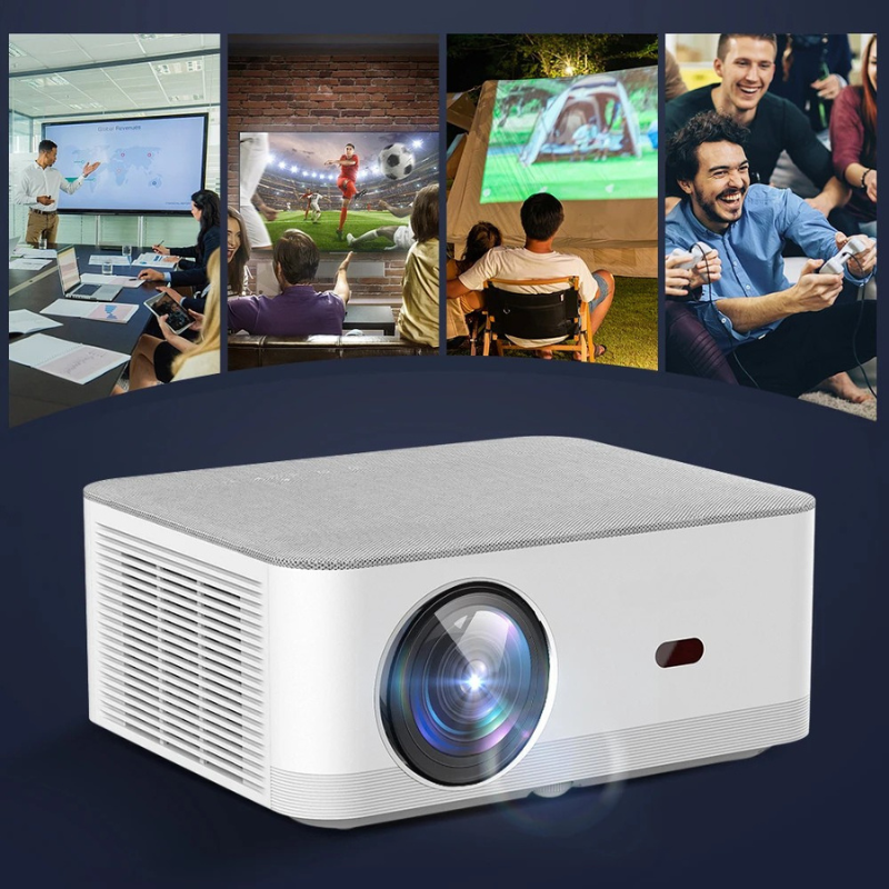 Tragbarer Mini-Projektor TD92 Pro – Full HD 1080P, 4K-Support, WiFi & Android – Heimkino in deiner Tasche
