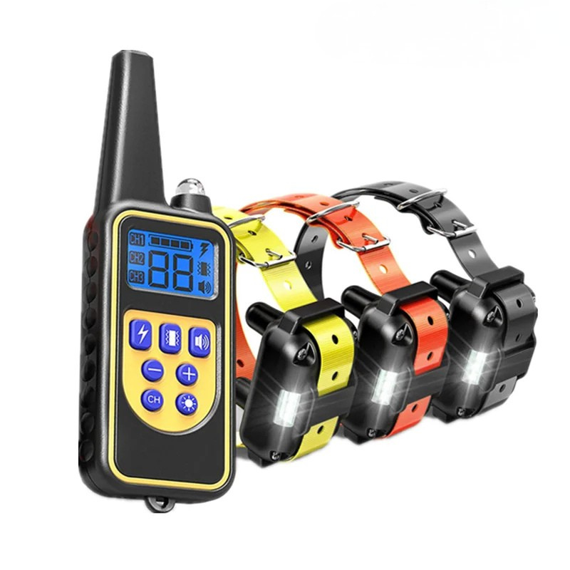 Elektrisches Hundetrainingshalsband – Wasserdicht, Wiederaufladbar & Mit LCD-Display