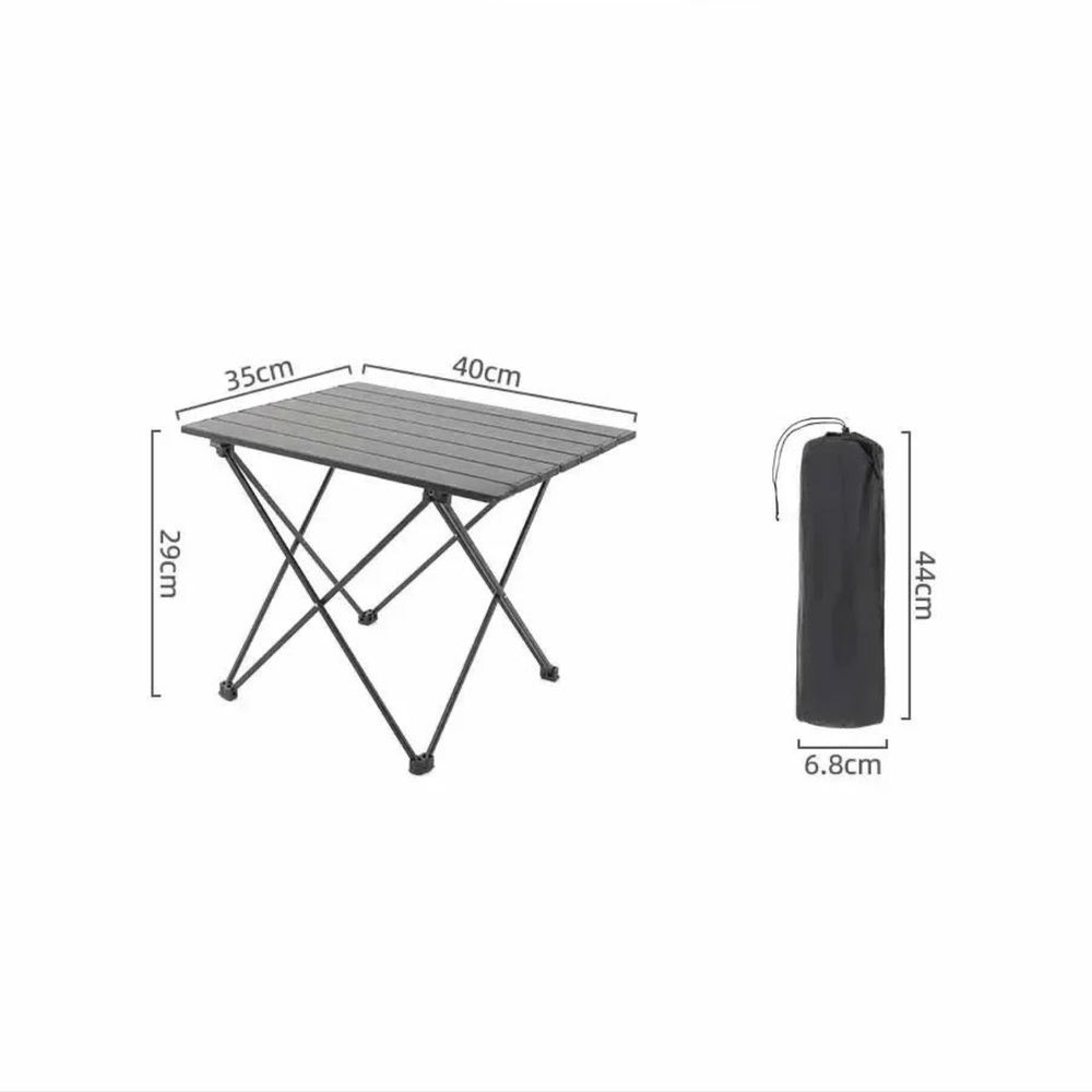 Outdoor Camping Klapptisch – Ultraleicht, Tragbar & Stabil | Perfekt für Picknick, BBQ & Reisen